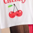 thumbnail image 6 of Wxirdiow Girls Toddler Clothes Girl's 2 Piece Outfits Graphic Crewneck Sweatshirt and Cargo Pants Set Fall Clothes Red Size,11-12 Years, 6 of 7