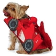 thumbnail image 5 of Vibrant Life Halloween Racing Driver Costume for Dogs and Cats, Red, Extra Small, 5 of 8