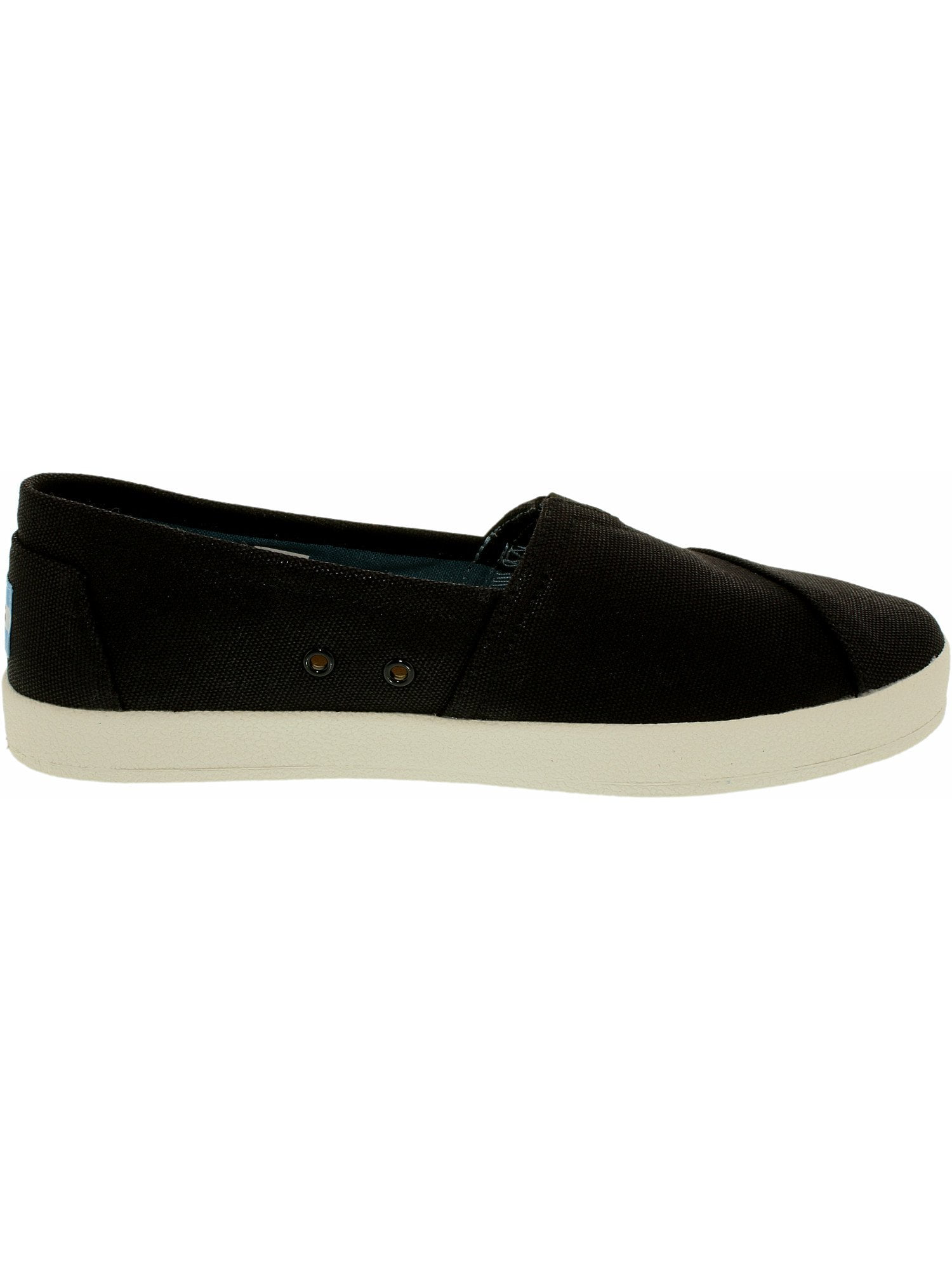 Toms Women's Avalon Slipon Canvas Black Ankle-High Slip-On Shoes - 10M ...