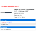 thumbnail image 2 of Liftgate Lift Support - Compatible with 1989 - 1996 Nissan 300ZX 1990 1991 1992 1993 1994 1995, 2 of 2