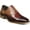 Brown/Cognac/Tan Buffalo Leather, variant on Stacy Adams Mens Tinsley Wingtip Oxford Tan 10