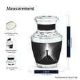 thumbnail image 2 of KARYLIZ Cross Small Ash Keepsakes for Human Ashes, Funeral Urn for Adult Ashes Men, Cremation Urn for Men & Women, Mini Urn for Ashes, Burial Urn for Ashes Adult Female, Tiny Urn(3Inch, Pack of 2), 2 of 2