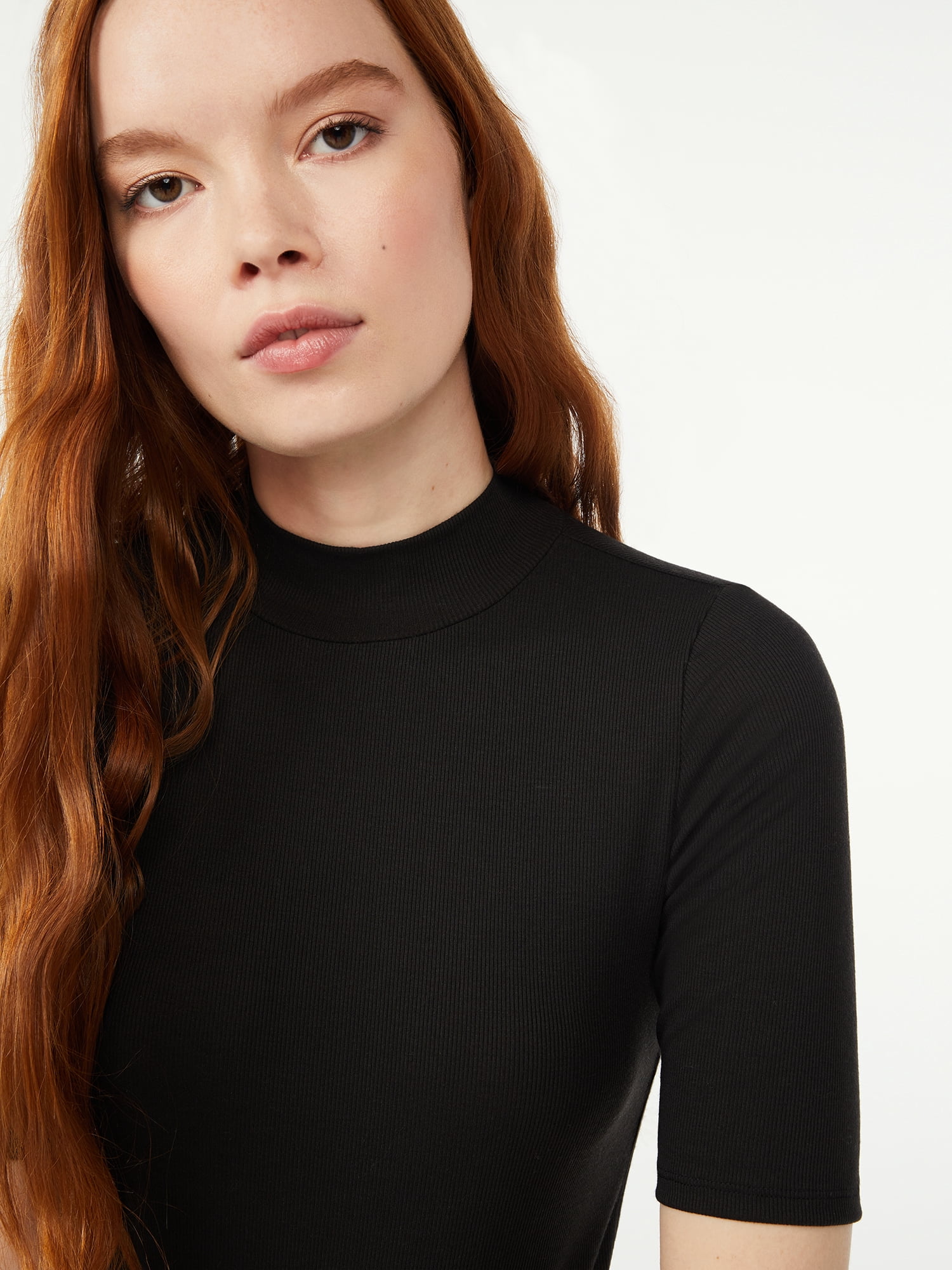 Free Assembly Women's Mock Neck Bodysuit