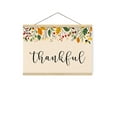thumbnail image 1 of Thankful Sign - Hanging Wall Sign for Home Blessing, 1 of 5