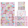 thumbnail image 2 of Miangastore 6 Sheets of Gems Rhinestone Decor Makeup Gems Self Adhesive Rhinestones Stick On Craft Gems, 2 of 8