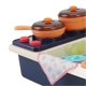thumbnail image 4 of Kids Kitchen Toy Set Basin Pot Shovel Circulating Water Outlet Electric Dishwashing Utensil Playset, 4 of 4