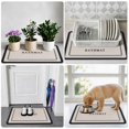 thumbnail image 6 of Unique Bargains 1 Pc Bath Mat Super Absorbent Bathroom Mat Rug Beige, 6 of 6