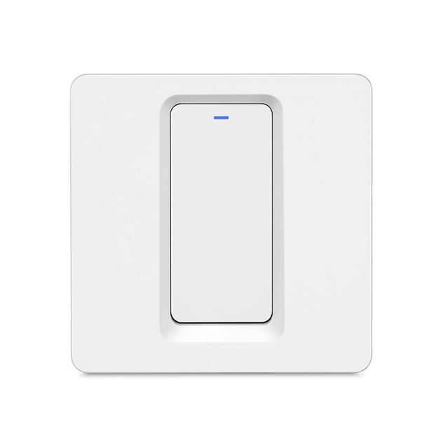Inteprter Interruptor de botón, ligero, inalámbrico, Control de voz, tres bandas, interruptores de luz, dispositivo de iluminación para sala de Electrodomésticos Tipo de llave unidireccional Inteprter HA064951-02