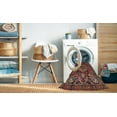 thumbnail image 2 of Ahgly Company Machine Washable Indoor Rectangle Traditional Saffron Red Area Rugs, 2' x 3', 2 of 7