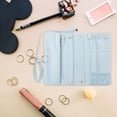 thumbnail image 7 of Travel Jewellery Organizer Roll Velvet Jewelry Storage Foldable Jewellery Bag Large Capacity Jewelry Pouch For Necklace Bracelet Earrings Ring, 7 of 7