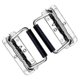 thumbnail image 2 of 2Pcs 304 Stainless Steel Spring Handle Prop Box Tool Aluminum Box Handle Activity Handle Folding In, 2 of 5