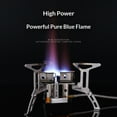 thumbnail image 4 of Windproof Camping Gas Stove, Small Camping Stove with Piezo Ignition, Butane Adapter for Outdoor Cooking, Picnic, Camping and Hiking, 4 of 5