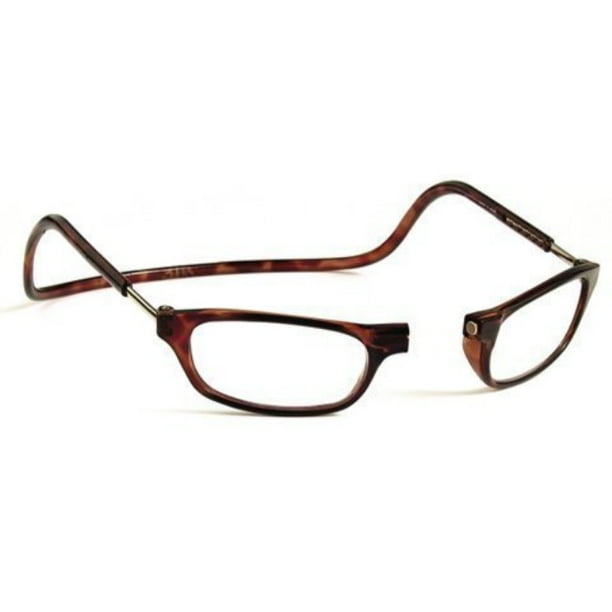 clic reading glasses tortoise +1.50