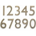 thumbnail image 2 of Architectural Mailboxes 3585AB-9 Solid Cast Brass 5 in. Antique Brass Floating House Number 9, 2 of 2
