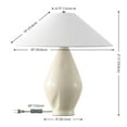 thumbnail image 3 of Safavieh Jianna 20" Modern Resin Table Lamp, Beige, 3 of 5