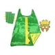 thumbnail image 1 of Disfraz de Halloween BLESIY Conjunto de Cosplay capa de dinosaurio verde y amarillo, 1 of 8