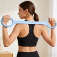 thumbnail image 4 of Resistance Band with Handles for Arm Back Shoulder Training Elastic Exercise Rope for Yoga Stretching and Home Workout,Sky Blue-50cm, 4 of 4