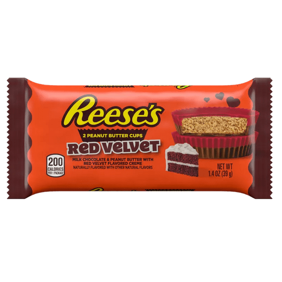 Reese's Red Velvet Peanut Butter Cups 39g