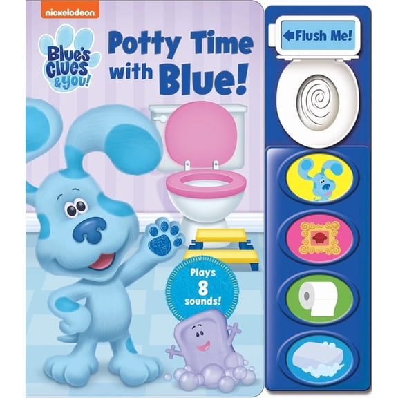Nickelodeon Blue's Clues & You!: Potty Time with Blue! Sound Book, (Paperback)