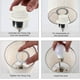 thumbnail image 3 of Lámpara de Mesa Regulable Enchufe Estadounidense 110V Puerto USB Anggrek, 3 of 8