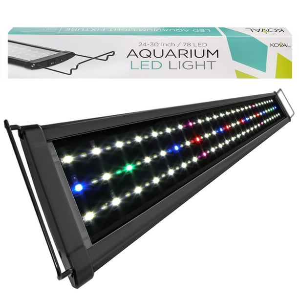 Koval Inc. 78 LED Aquarium Lighting for 24 inch 30 inch Fish Tank