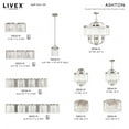 thumbnail image 4 of Livex Lighting Ashton Bath Light in Brushed Brushed Nickel, 4 of 7