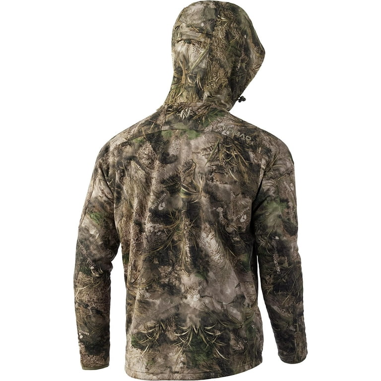 Nomad Break Camo Hoodie 1 2 Zip W Sherpa Liner Mossy Oak
