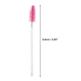 thumbnail image 2 of Unique Bargains 100 Pcs Portable Eyelash Brush for Vacation Rose Pink Faux Crystal Rob Nylon, 2 of 5