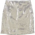 thumbnail image 2 of bar III Falda Midi de Lentejuelas para Mujer, Metálica, Pequeña, 2 of 2