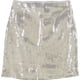 thumbnail image 2 of bar III Falda Midi de Lentejuelas para Mujer, Metálica, Pequeña, 2 of 2