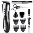thumbnail image 1 of Cortapelos para Hombres,Afeitadora El&eacute;ctrica con 4 Peine L&iacute;mite,Recortadora El&eacute;ctrica para Hombres,4 en 1M&aacute;quina Cortapelo Rasuradoras para Hombre, Barbero, 1 of 8