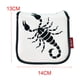 thumbnail image 3 of Funda impermeable para putter de palo de golf, diseño con cierre magnético para talón de golf. Escorpión Blanco, 3 of 9