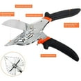 thumbnail image 6 of 8.1inch Miter Shears with 2 Spare Blades, Multifunctional Trunking Shears for Angular Cutting of Moulding and Trim, Hand Tools, 6 of 8