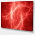 thumbnail image 2 of Éclair Lumineux sur Ciel Rouge - Impression sur Toile Florale, 2 of 4
