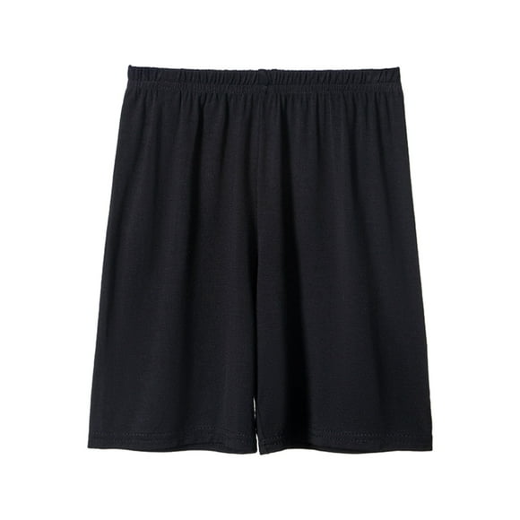Wide Leg Casual Shorts for Women New Girls Shorts Cotton Cartwheel Shorts for Girls Biker Bermuda Under Kids Clothes Bike Toddler Pants Black 8Y