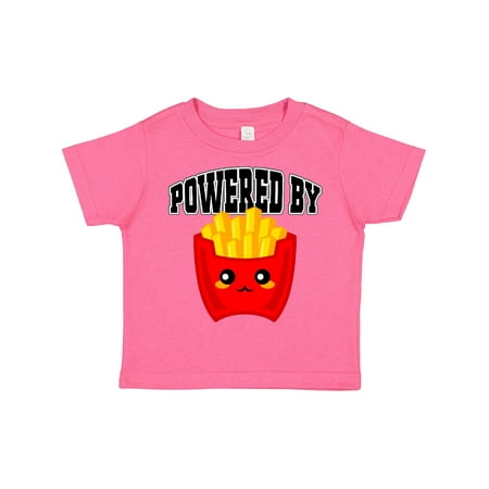 

Inktastic French Fries Powered by Fries Boys or Girls Toddler T-Shirt