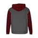 thumbnail image 2 of Blusa con capucha de manga larga para hombre, sudadera con capucha y cordón con estampado de moda para tiempo libre, sudadera con capucha para hombre, blusa de poliéster, 2 of 3