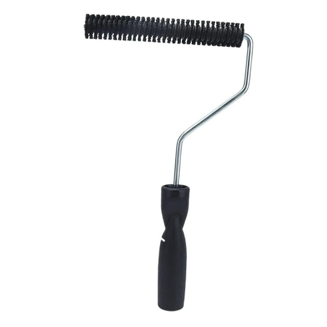 jinwen Outil Rouleau en Fibre de Verre Poignée Ergonomique Rouleau à Bulles pour Baignoire Tête de Baignoire Intérieure 28mmx200mm