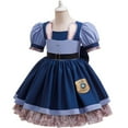 thumbnail image 3 of Girls Bunny Rabbit Costume with Accessories Animal Ears Princess Dress Halloween Outfits, 3 of 8