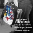 thumbnail image 6 of Lsque The Map Of United States Lunch Bag Lunch Box for Women Men Reusable Insulated Lunch Tote Bag,Leakproof Thermal Cooler Sack Food Handbags Case High Capacity, 6 of 9