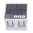 thumbnail image 4 of Termostato PID, controlador de temperatura PID Controlador de temperatura inteligente dual Controlador de temperatura Instalación sin esfuerzo, 4 of 8