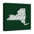 thumbnail image 2 of Creative Products Green New York Go Team 16 x 16 Canvas Wall Art, 2 of 5