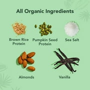 ALOHA Plant Based Protein Bars, Vanilla Almond Crunch, 14g Protein, (Pack of 12)