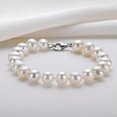 thumbnail image 2 of K-KED Sterling Sliver White Freshwater Cultured Pearl Strand Bracelet Women 7 Inches, 2 of 9
