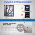 thumbnail image 2 of Magnetic Folio Magic Keyboard Case for iPad Air 13"(M4/M3/M2) / iPad Pro 12.9", Trackpad, Backlit，Black, 2 of 7