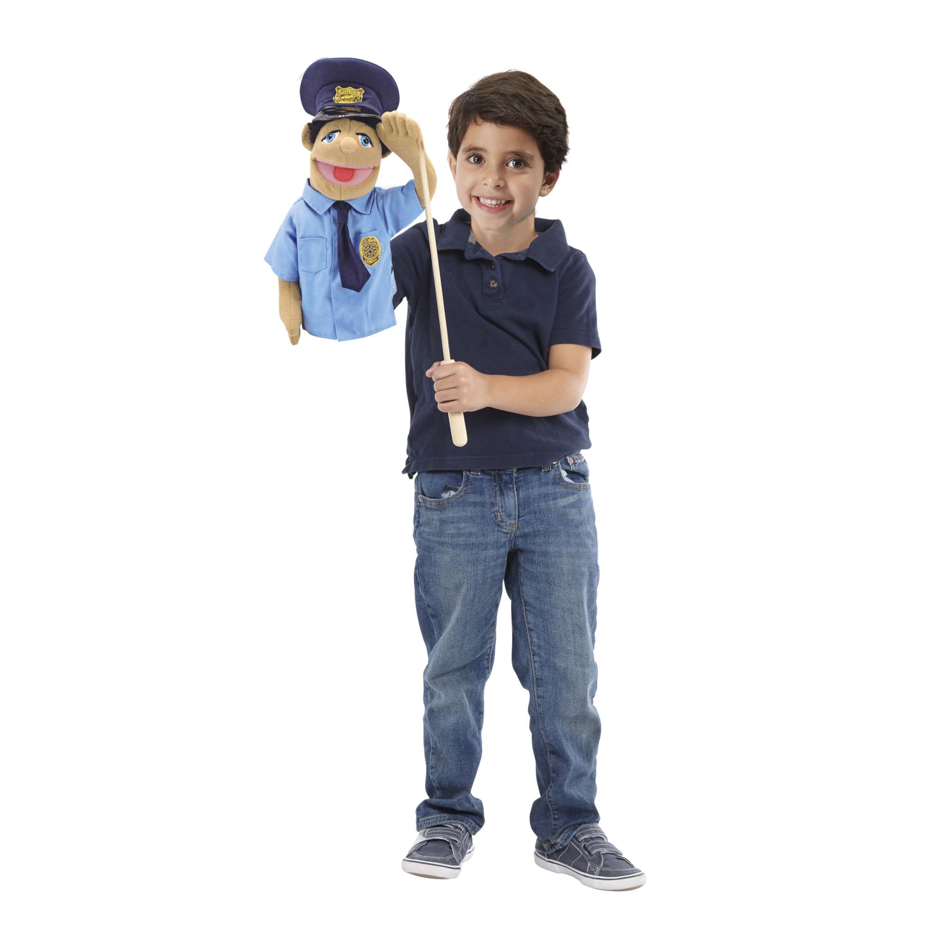 Melissa & Doug 1 Puppet Police Officer Puppet 