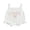 White, variant on BemeyourBBs Baby Girl First Birthday Outfit 1st Years Old Clothes Knit Romper Overalls Sleeveless Number Letter Bow Embroidery Sweater Romper Bodysuit Playsuit Spring Summer Fall Clothing
