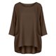 thumbnail image 5 of Blusas de Manga Larga de las Mujeres Verano Cuello Redondo Color Sólido Lino-Estilo Cardigan, Poliéster Suave Casual Abierto Frente Superior, 5 of 8