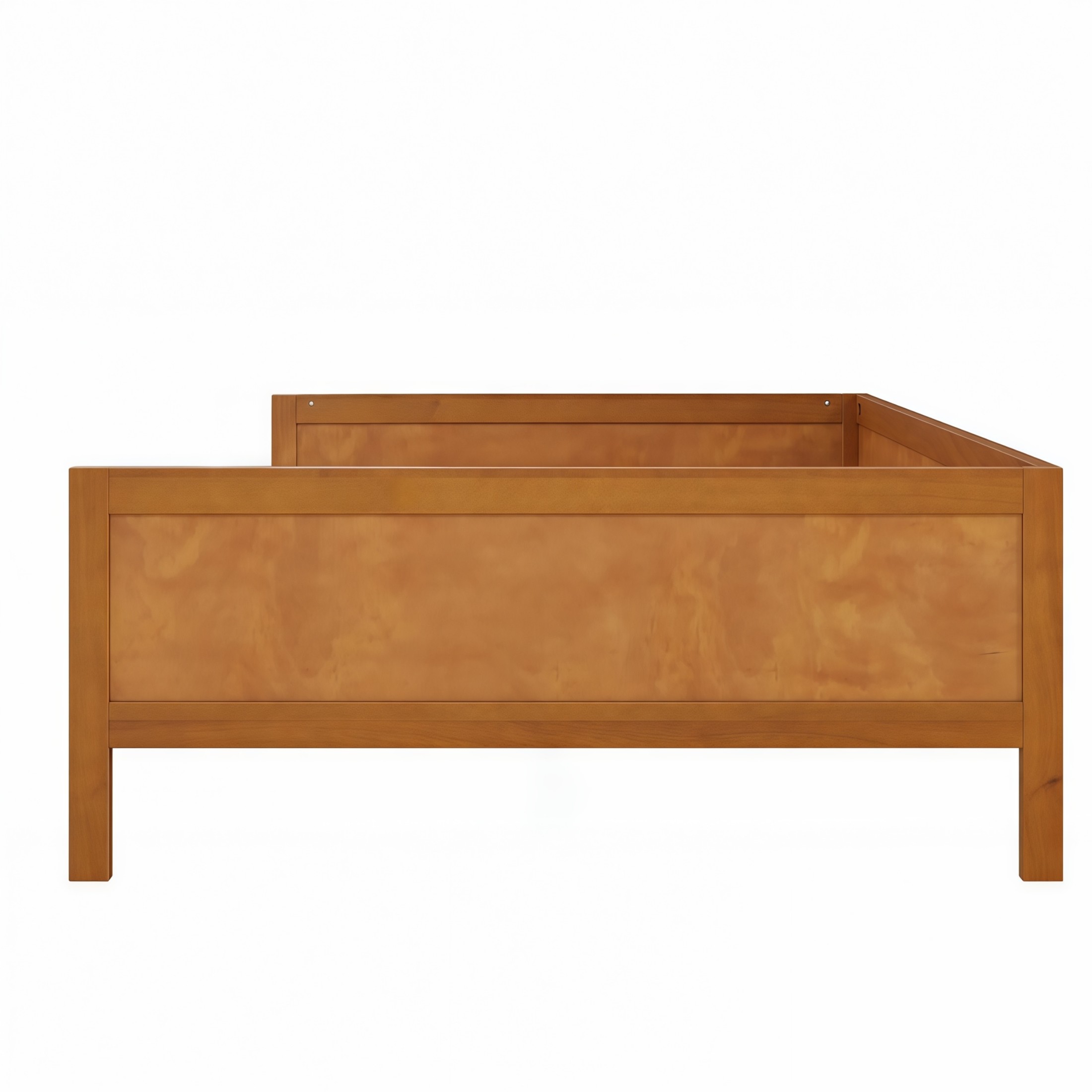 GDF Studio Onus Twin Size Wood Daybed with Slat Support, Space-Saving Sofa Bed for Bedroom & Guest Room, Walnut