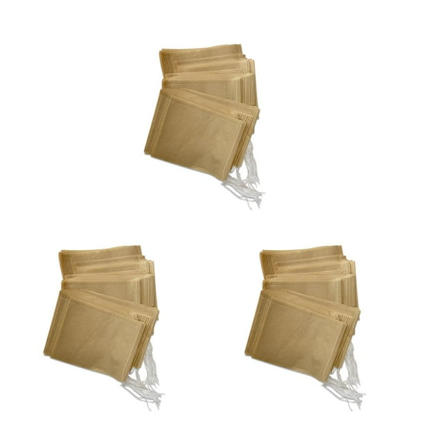 Filtro de bolsa de té Yuarrent de malla única 100 piezas bolsa de especias tetera colador recargable soporte Type1 NO1
